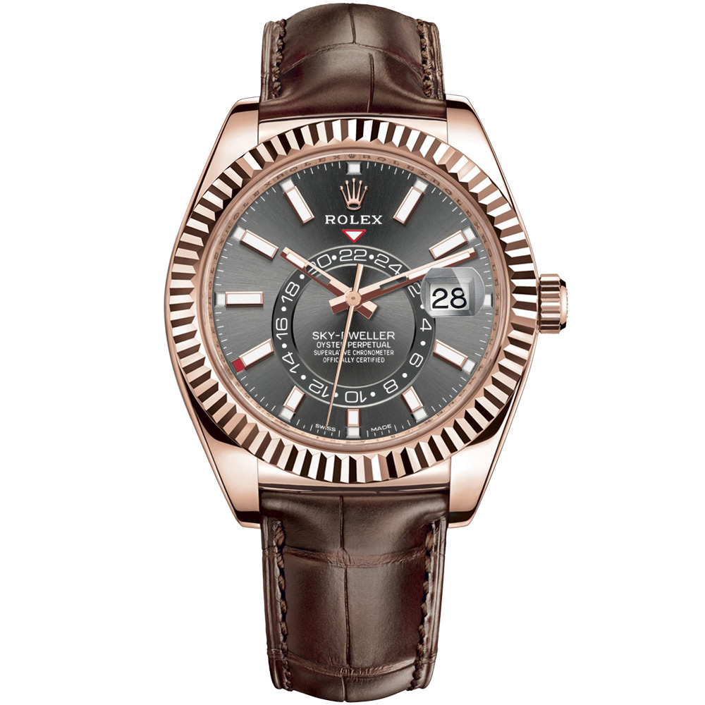 Rolex, Sky Dweller, Sky Dweller 42mm Everose Gold NEW, 326135 0006, LuxWatch.ua