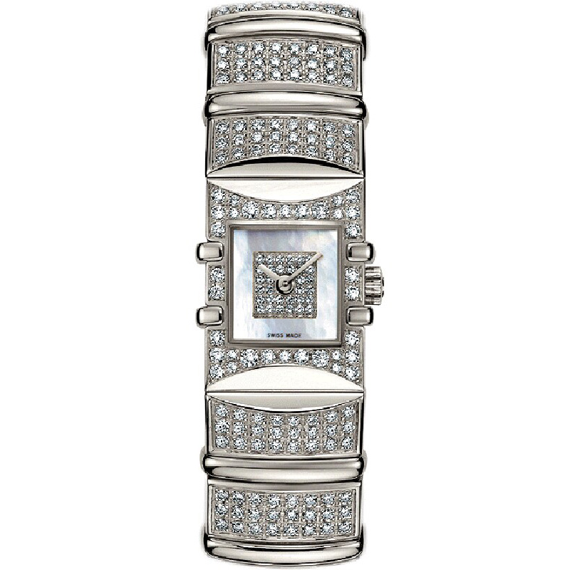 Constellation Quadra 20 x 15 mm: 18K White gold - 1149.90.39 Omega Constellation Quadra 1149.90.39
