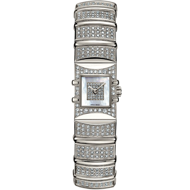 Constellation Quadra 20 x 15 mm: 18K White gold - 1149.90.41 Omega Constellation Quadra 1149.90.41