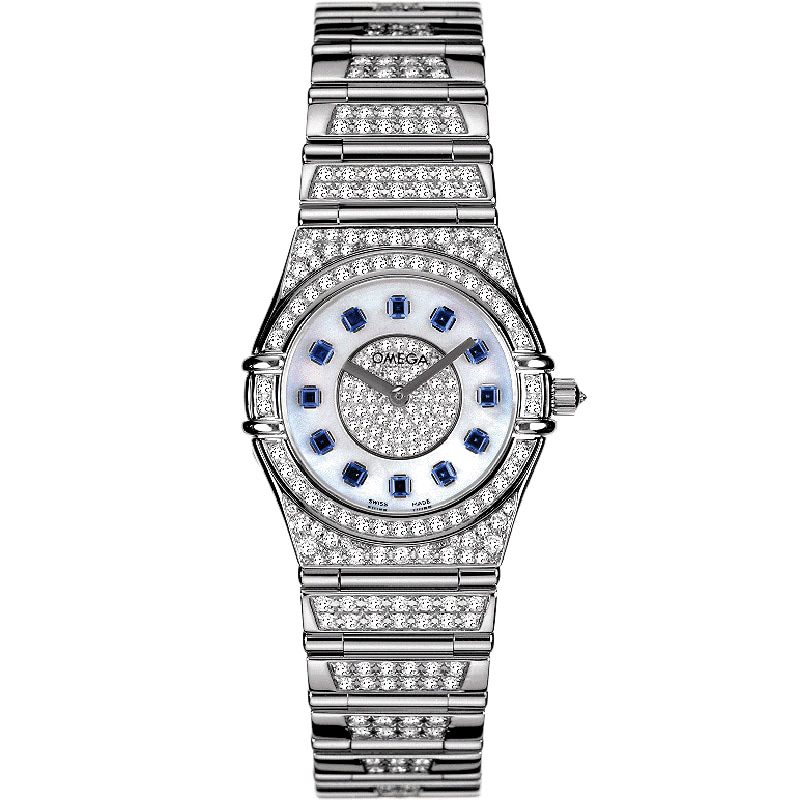 Constellation My Choice Specialities 25.5 mm: 18K White gold - 1970.21.55 Omega Constellation Quartz 1970.21.55