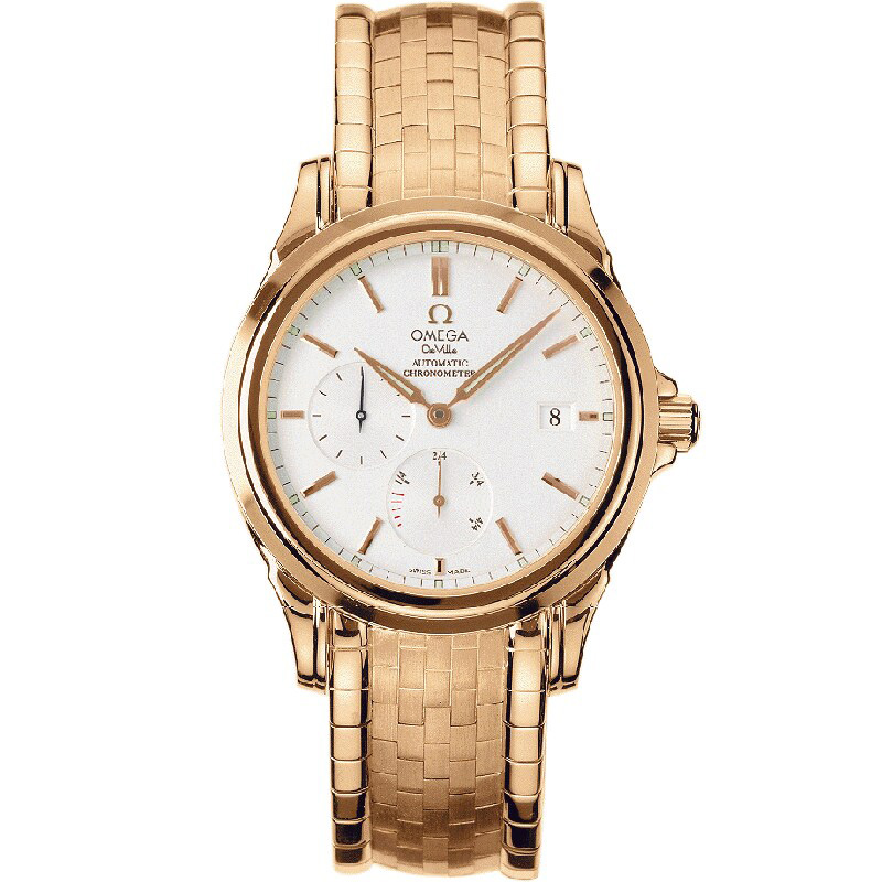 De Ville Power Reserve 38.7 mm: 18K Yellow gold - 4132.30.00 Omega De Ville 4132.30.00