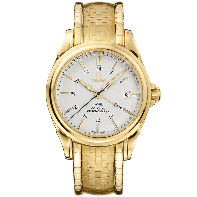 De Ville GMT 38.7 mm: 18K Yellow gold - 4133.31.00 Omega De Ville 4133.31.00