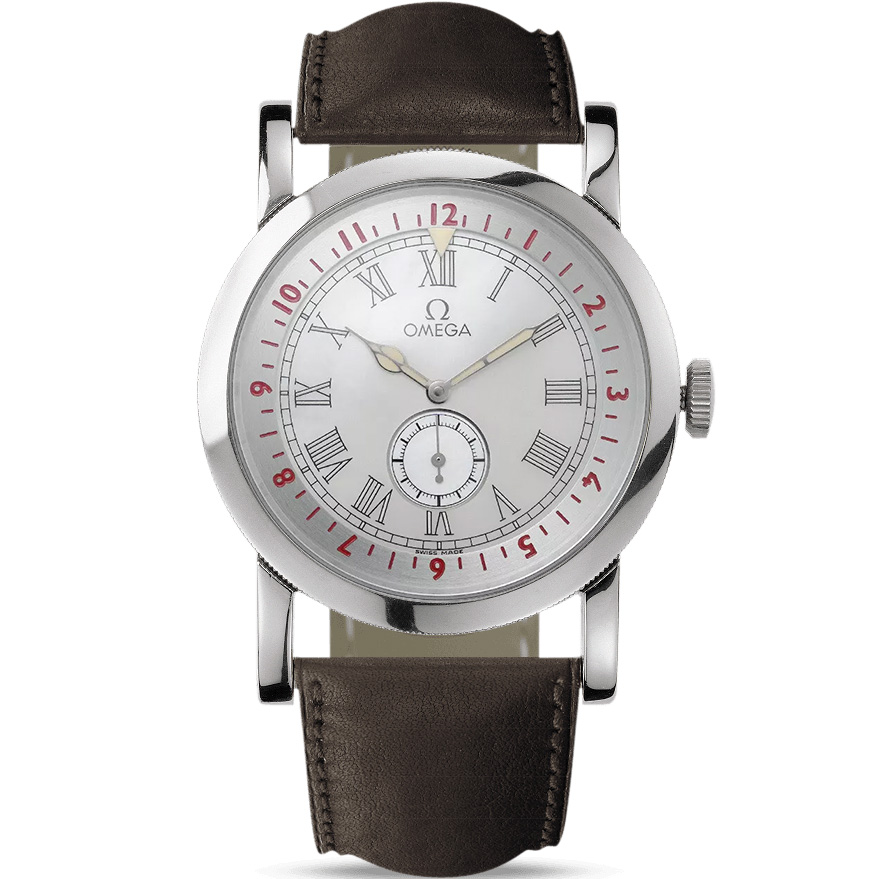 Museum Collection N° 1 'Pilots 1938' 40.2 mm: Stainless steel & Leather strap - 516.13.41.10.02.001 Omega Museum Collection 516.13.41.10.02.001