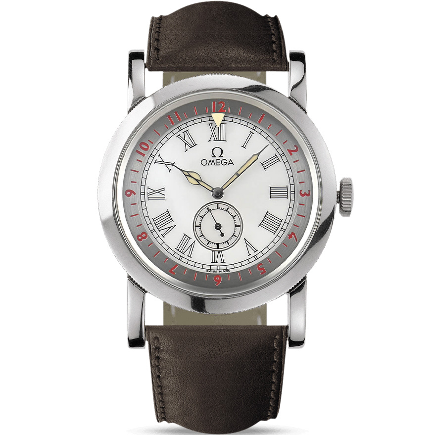 Museum Collection N° 1 'Pilots 1938' 40.2 mm: Stainless steel & Leather strap - 516.13.41.10.05.001 Omega Museum Collection 516.13.41.10.05.001