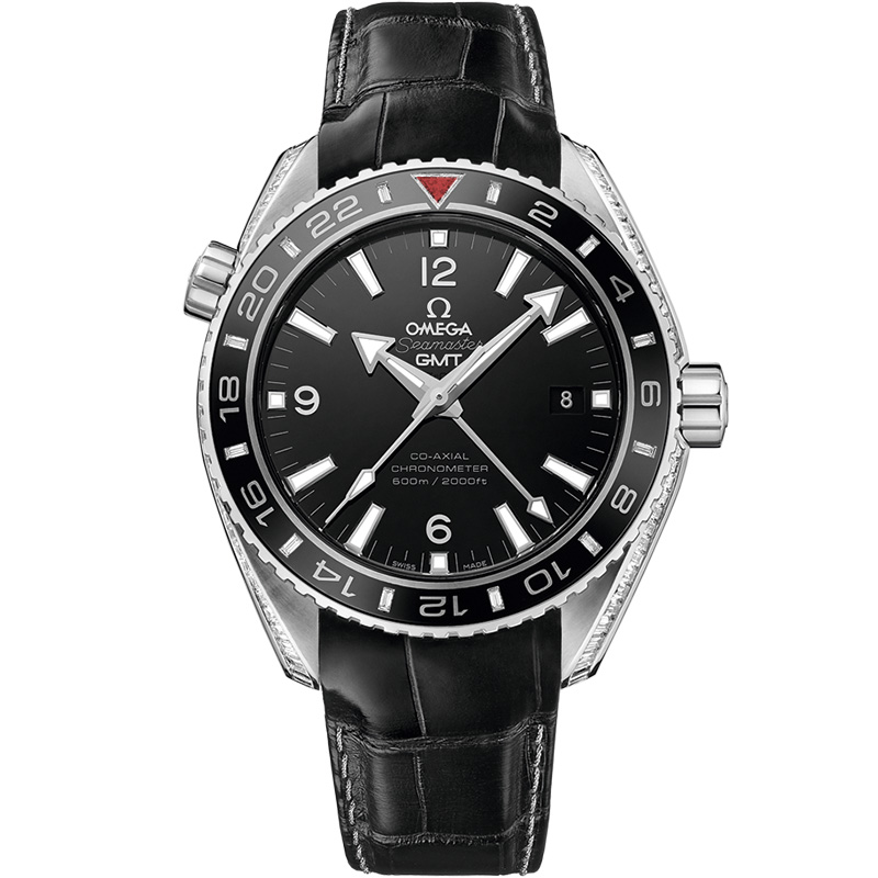 Seamaster Planet Ocean 600M 43.5 mm: Platinum & Leather strap - 232.98.44.22.01.003 Omega Seamaster Planet Ocean 600M 232.98.44.22.01.003