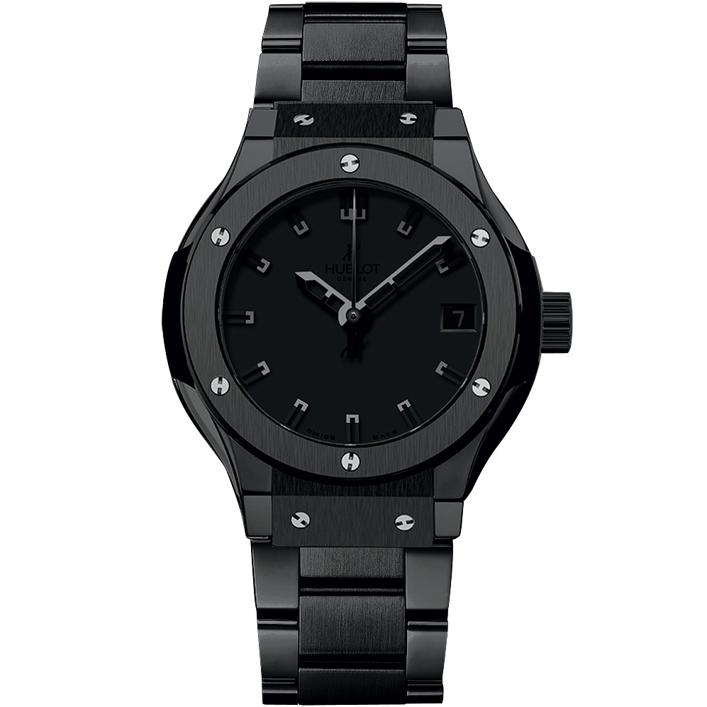Classic Fusion All Black 33 mm: Ceramic - 581.CM.1110.CM Hublot Classic Fusion 581 CM 1110 CM