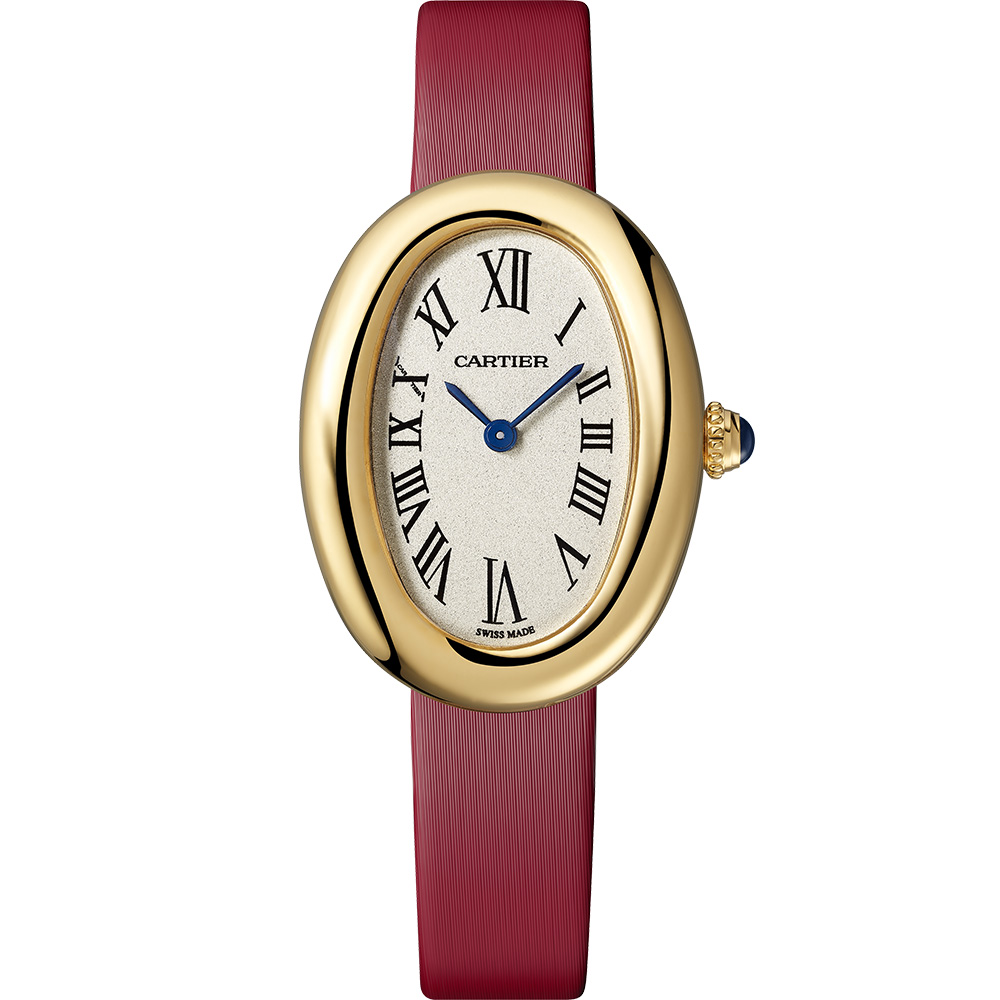 Baignoire de Cartier 23 x 31 mm: 18K Yellow gold & Leather strap - WGBA0058 Cartier Baignoire Wgba0058