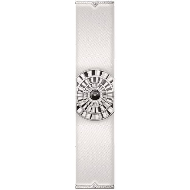 Baignoire Interdite: 18K White gold & Satin strap - HPI01286 Cartier Libre Hpi01286