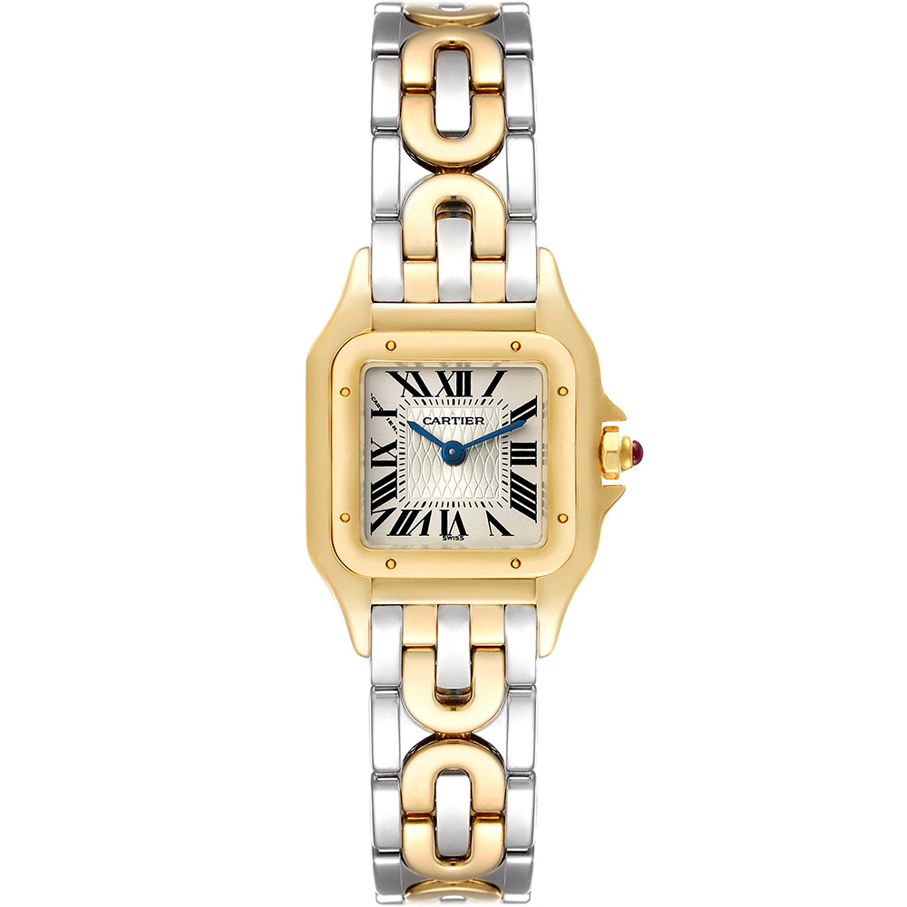 Panthère de Cartier 150th Anniversary 22 x 30 mm: Stainless steel & 18K Yellow gold - W25046S1 Cartier Panthere De Cartier W25046s1