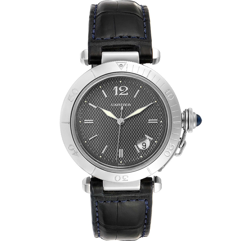 Pasha de Cartier 38 mm: Stainless steel - W31017H3 Cartier Pasha De Cartier W31017h3