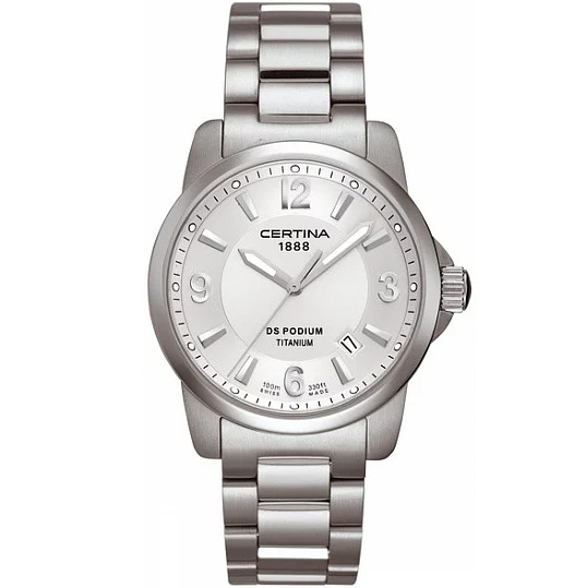 DS Podium 38 mm: Titanium - C260.7129.12.16 Certina Ds Podium C260.7129.12.16