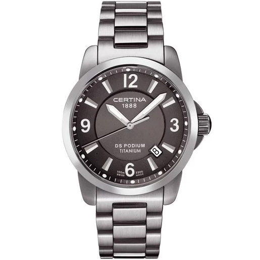 DS Podium 38 mm: Titanium - C260.7129.12.66 Certina Ds Podium C260.7129.12.66