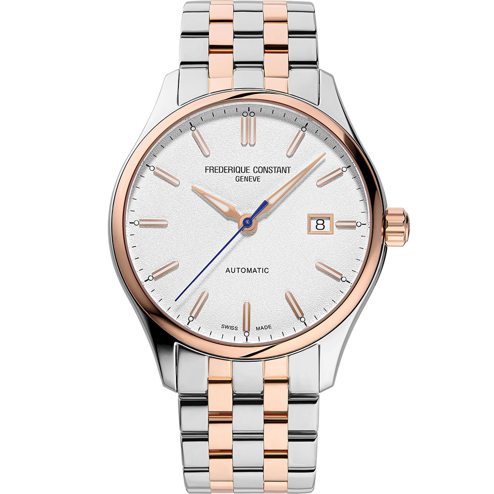 Classics Index Automatic 40 mm: Rose gold plated Stainless steel - FC-303SS5B2B Frederique Constant Classics Fc 303ss5b2b