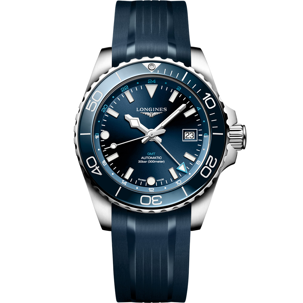 Longines Hydroconquest Gmt L3 790 4 96 9
