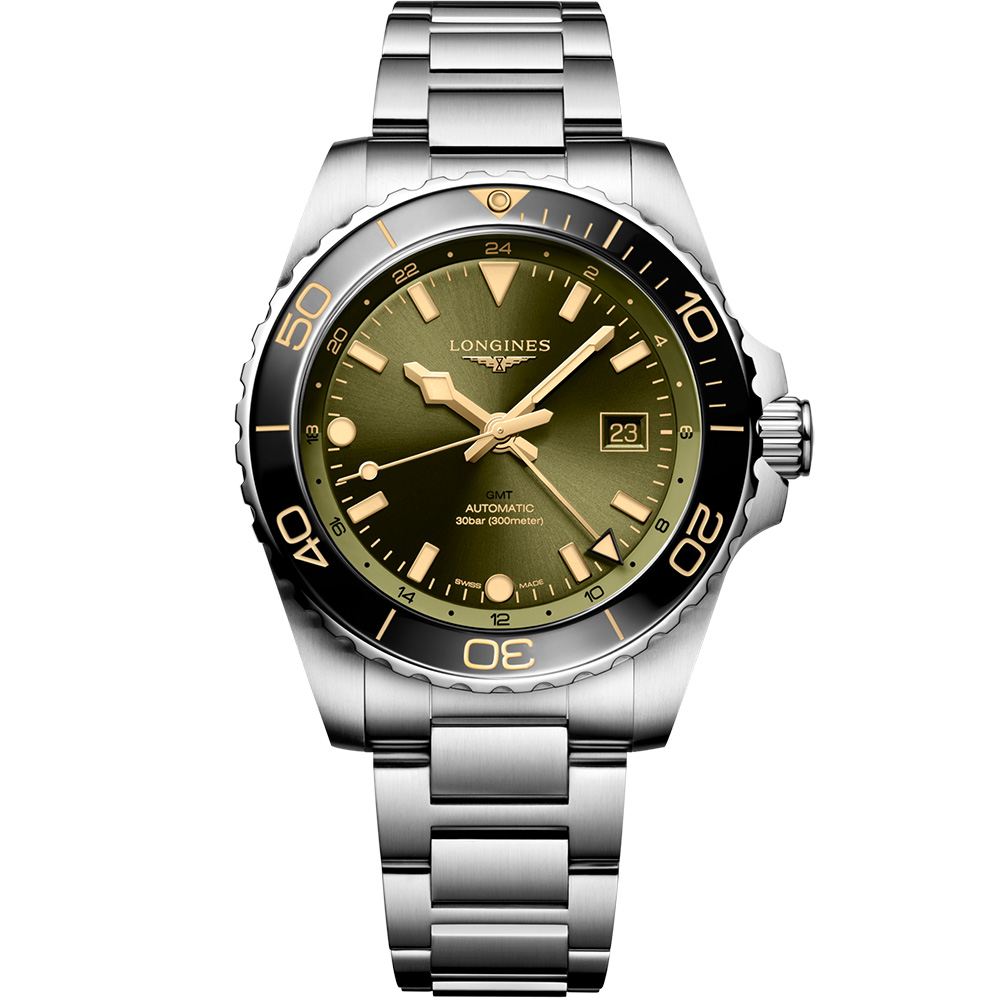 Longines Hydroconquest Gmt L3 890 4 06 6
