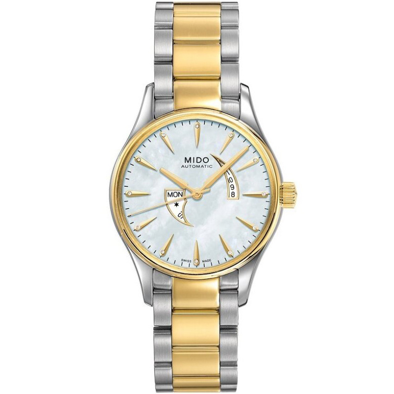 Belluna 33 mm: Yellow gold PVD-coated Stainless steel - M001.230.22.116.00 Mido Belluna M001.230.22.116.00