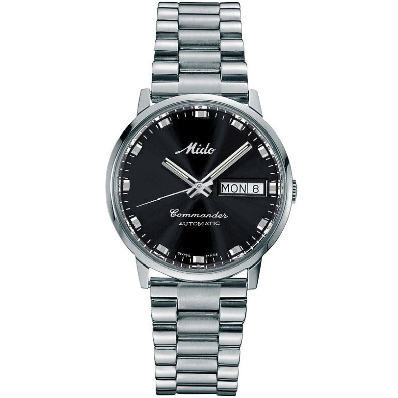 Commander 34 mm: Stainless steel - M4925.4.28.13 Mido Commander M4925.4.28.13