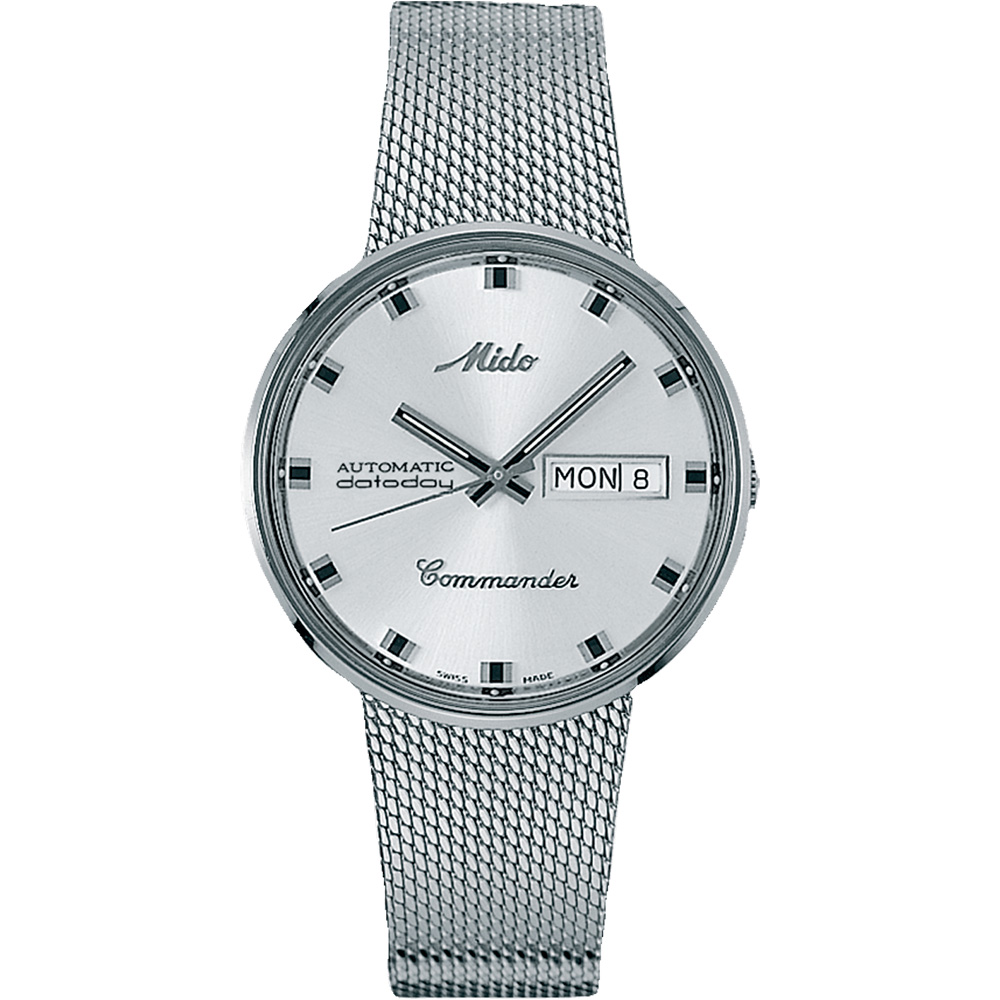 Commander 37 mm: Stainless steel - M8429.4.21.1 Mido Commander M8429.4.21.1
