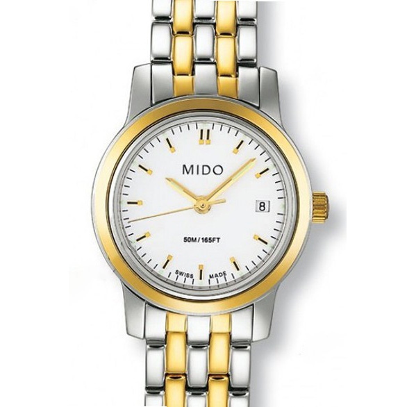 Madison V 35 mm: Yellow gold PVD-coated Stainless steel - M2466.9.16.1 Mido Madison M2466.9.16.1