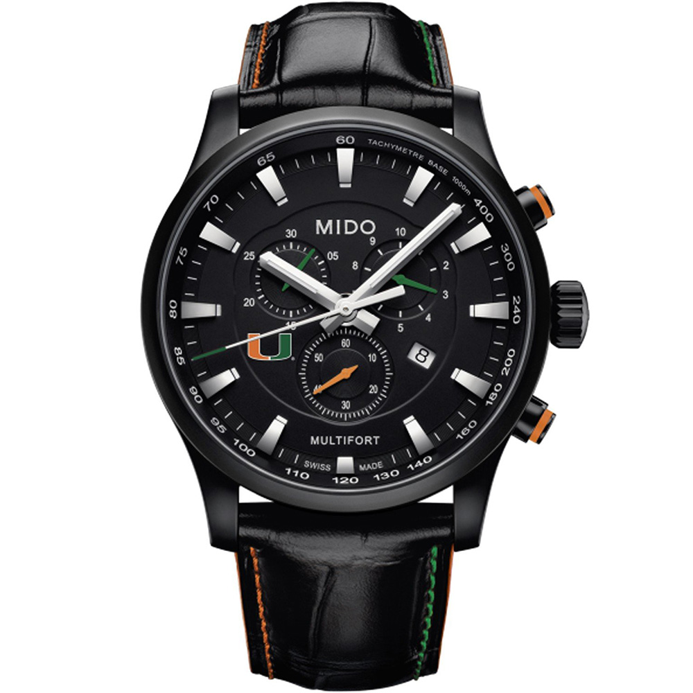 Multifort Canes Limited Edition Chronograph 42 mm: Stainless steel - M005.417.16.054.20 Mido Multifort M005.417.16.054.20