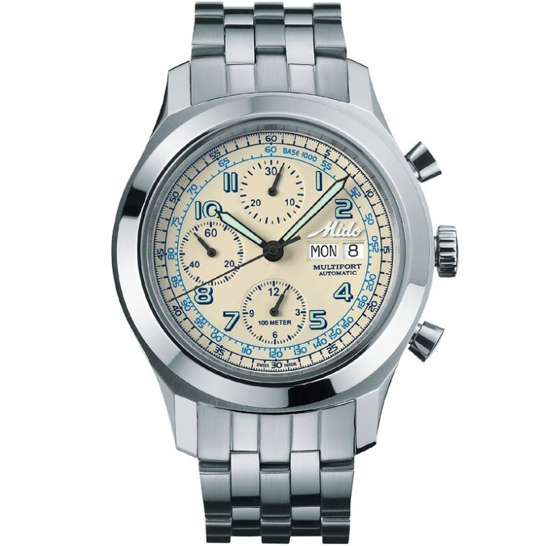 Multifort 42 mm: Stainless steel - M8810.4.74.12 Mido Multifort M8810.4.74.12