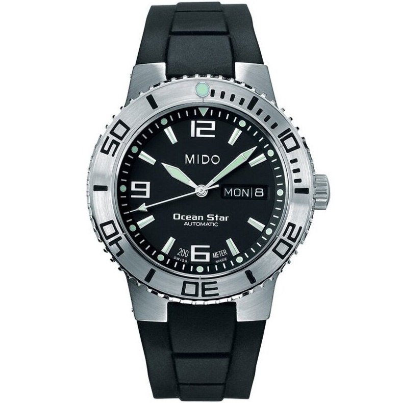 Ocean Star Sport 40 mm: Stainless steel & Rubber - M8522.4.58.91 Mido Ocean Star M8522.4.58.91