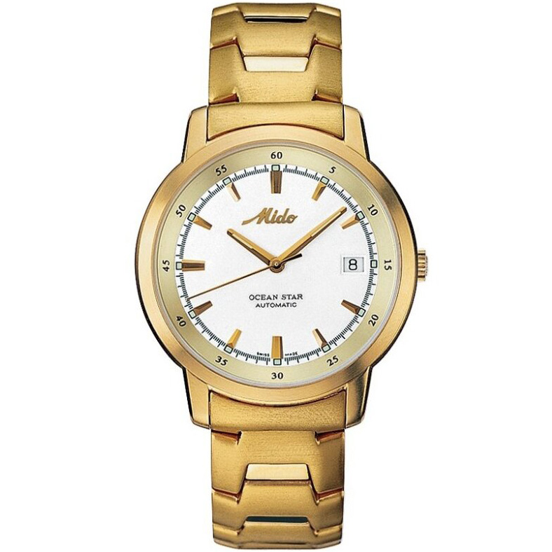 Ocean Star Captain 39 mm: Yellow gold PVD-coated Stainless steel - M8720.3.16.1 Mido Ocean Star M8720.3.16.1
