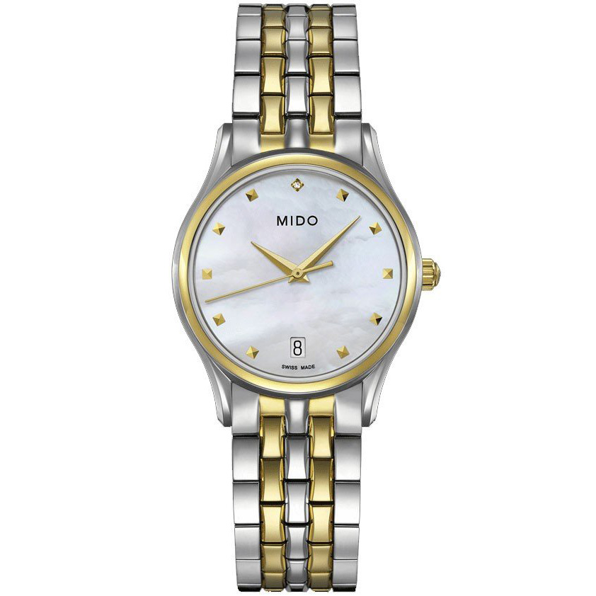 Romantique 31 mm: Yellow gold PVD-coated Stainless steel - M004.210.22.116.00 Mido Romantique M004.210.22.116.00