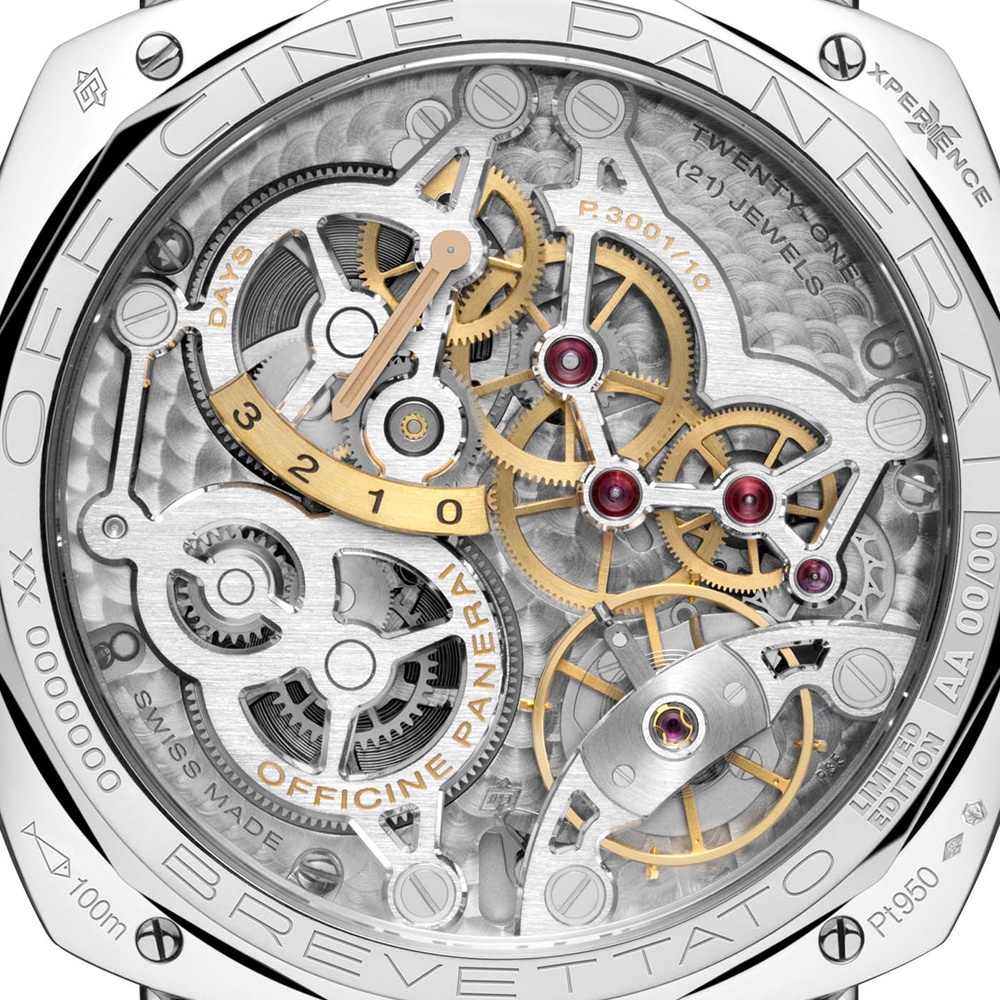 P.3001/10 Panerai Caliber P.3001 10