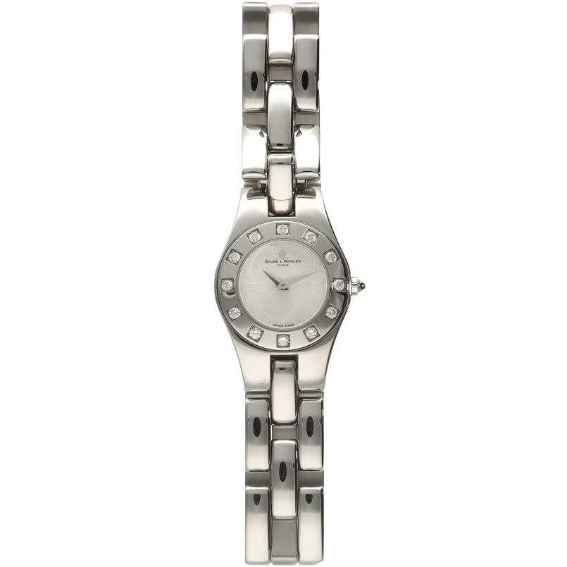 Linea 24 mm: Stainless steel - 08135 Baume Mercier Linea 08135