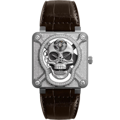 Bell Ross Br 01 Br01 Skull Sk Fld