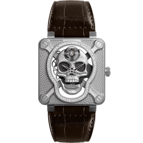 Bell Ross Br 01 Br01 Skull Sk Lgd