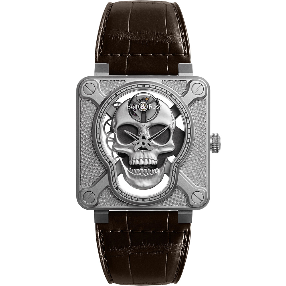 Bell Ross Br 01 Br01 Skull Sk St