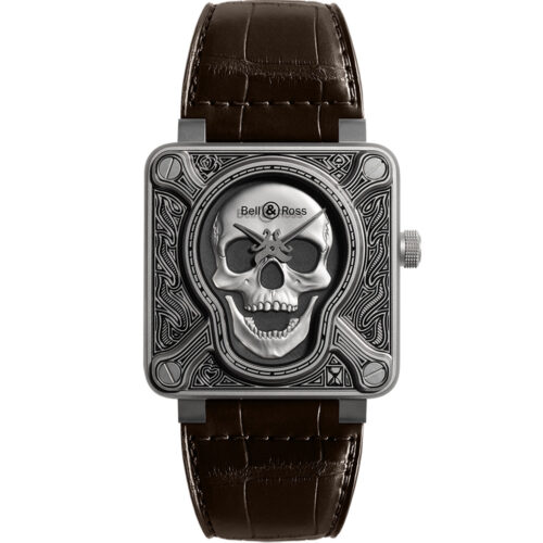 Bell Ross Br 01 Br0192 Skull Burn