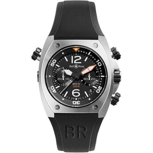 Bell Ross Br 02 Br02 Chr Bl St
