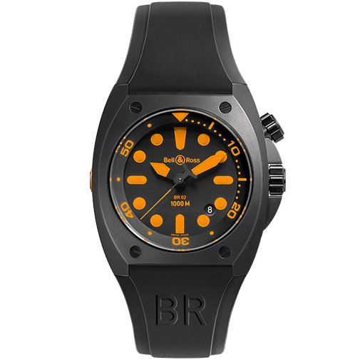 Bell Ross Br 02 Br02 Orange