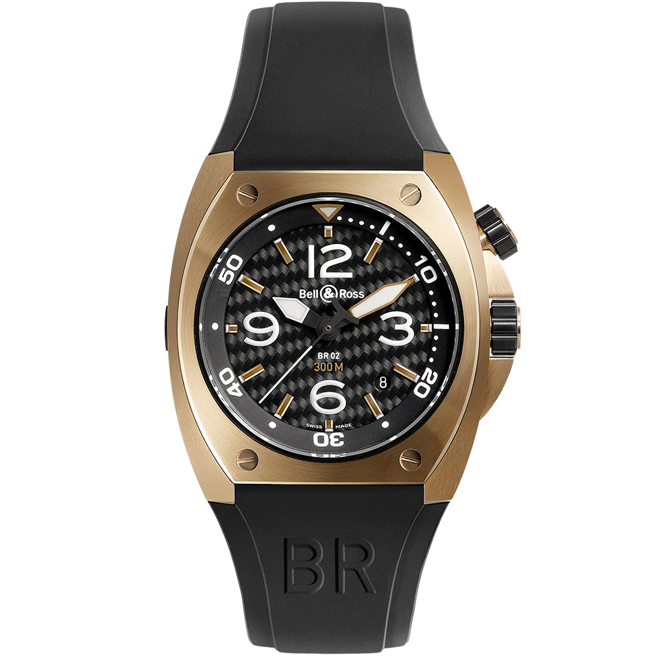 Bell Ross Br 02 Br02 Pinkgold