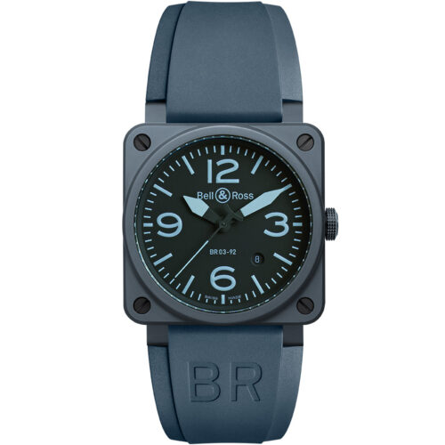 Bell Ross Br 03 Br0392 Ceram Blue