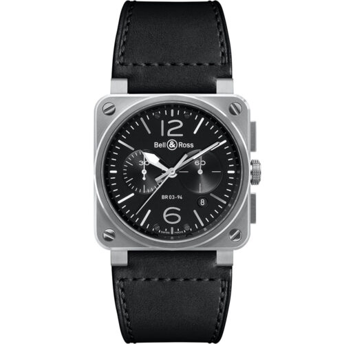 Bell Ross Br 03 Br0394 Bl Si Sca