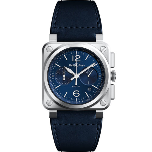 Bell Ross Br 03 Br0394 Blu St Sca