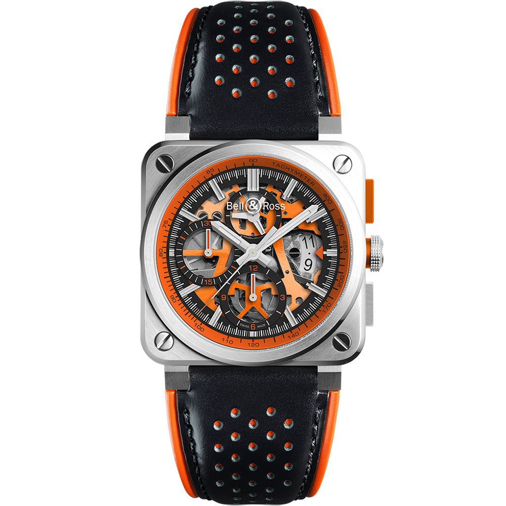 Bell Ross Br 03 Br0394 Sc Ora Sca