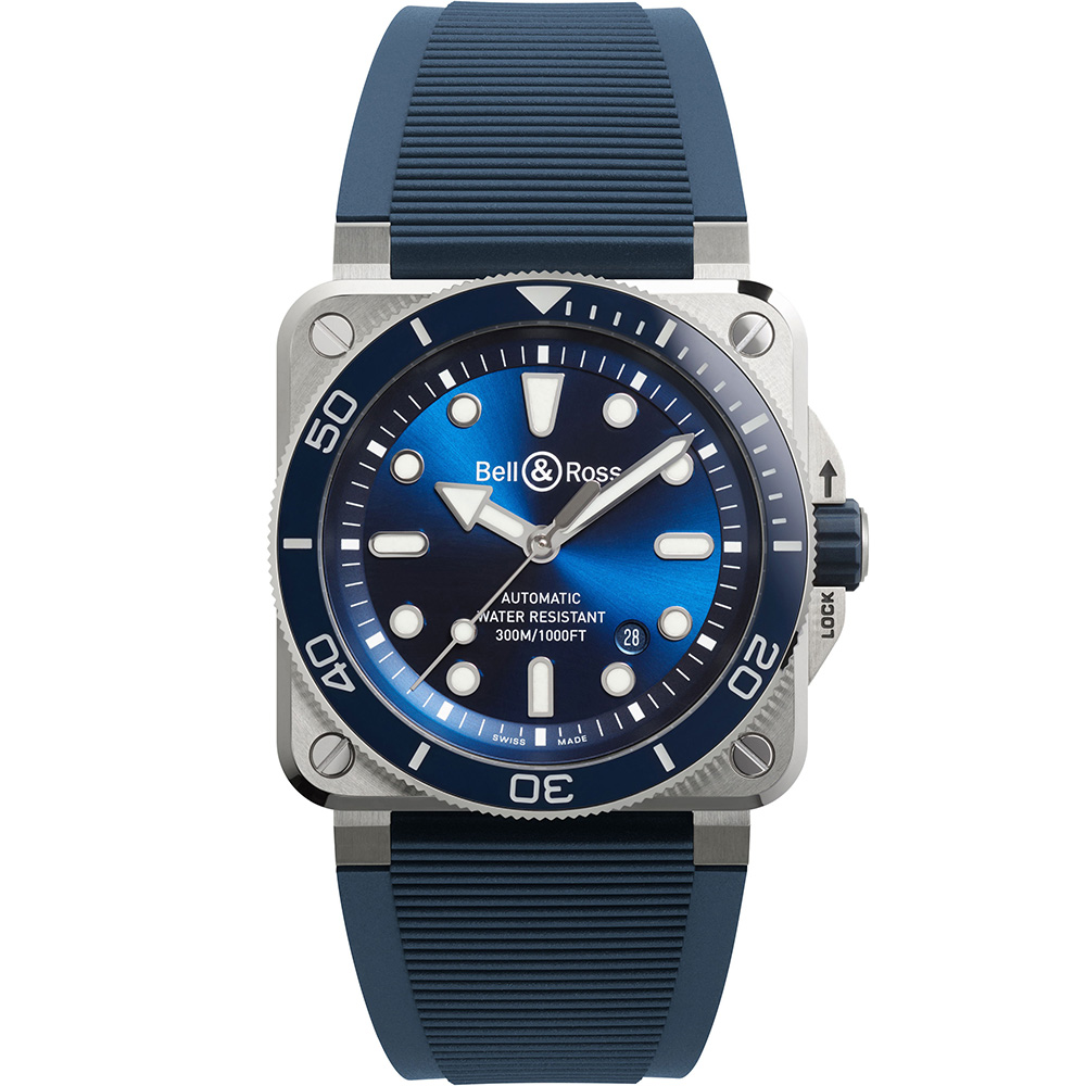 Bell Ross Br 03 Br03a D Blu St Srb