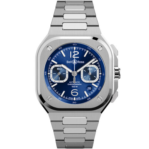 Bell Ross Br 05 Br05c Blu St Sst