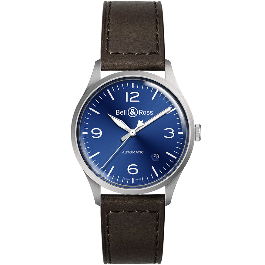 Bell Ross Br V1 92 Brv192 Blu St Sca
