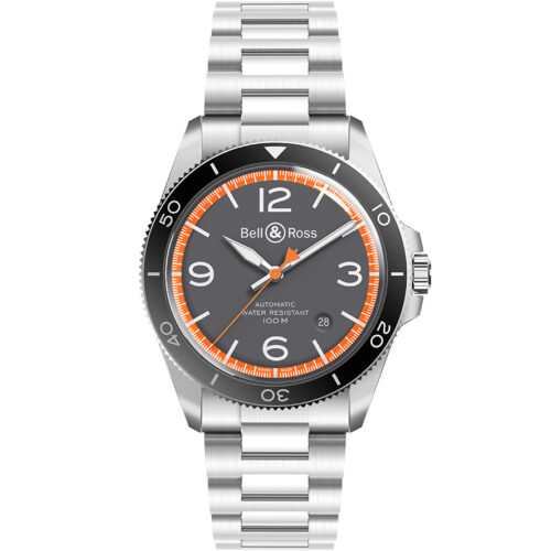 Bell Ross Br V2 92 Brv292 Ora St Sst