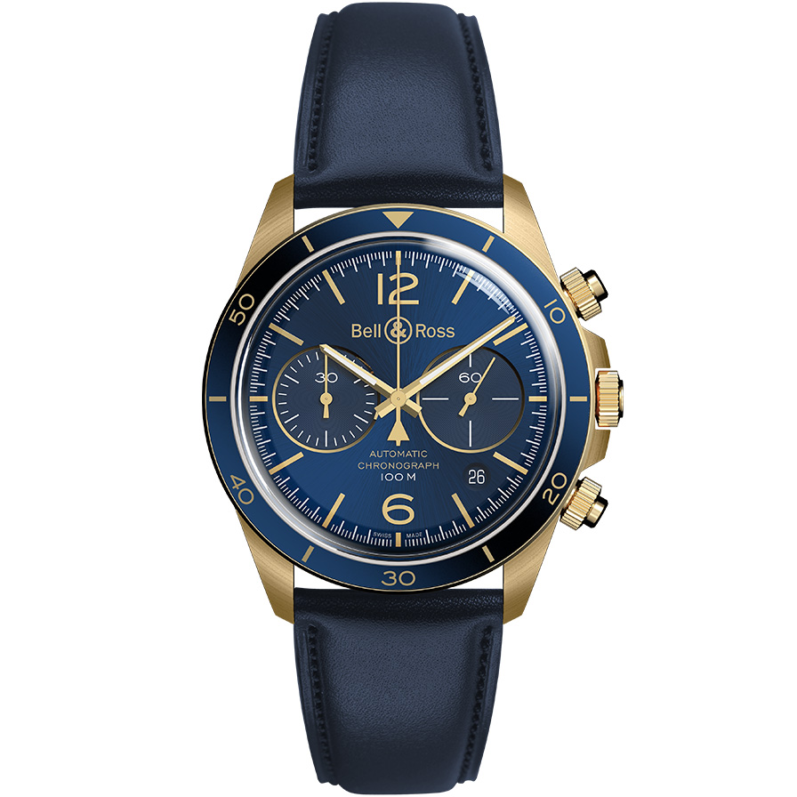 Bell Ross Br V2 94 Brv294 Blu Br Sca