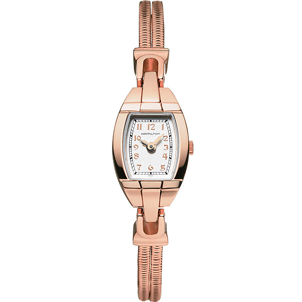 American Classic Lady Vintage 14 x 28 mm: Rose gold PVD-coated Stainless steel - H31141153 Hamilton American Classic H31141153