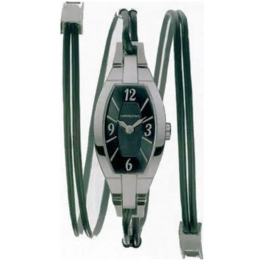 American Classic Lady 18 mm: Stainless steel & Leather - H31211235 Hamilton American Classic H31211235