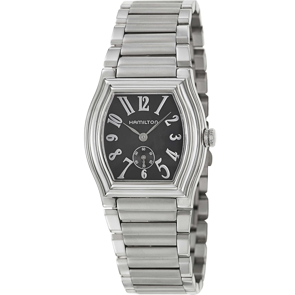 Dodson 32 x 37 mm: Stainless steel & Leather - H27311733 Hamilton Dodson H27311733