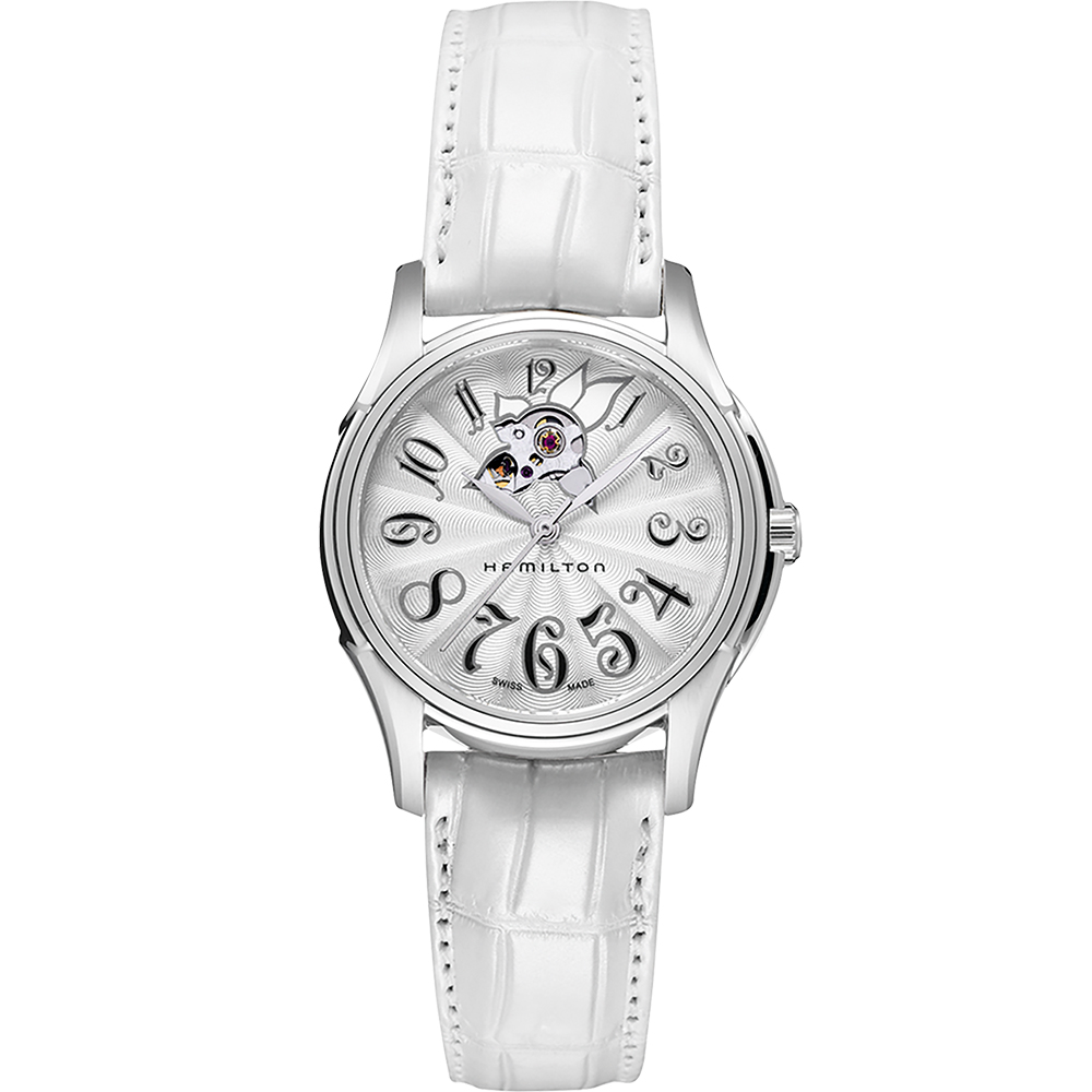Jazzmaster Lady 34 mm: Stainless steel & Leather - H32365813 Hamilton Jazzmaster H32365813